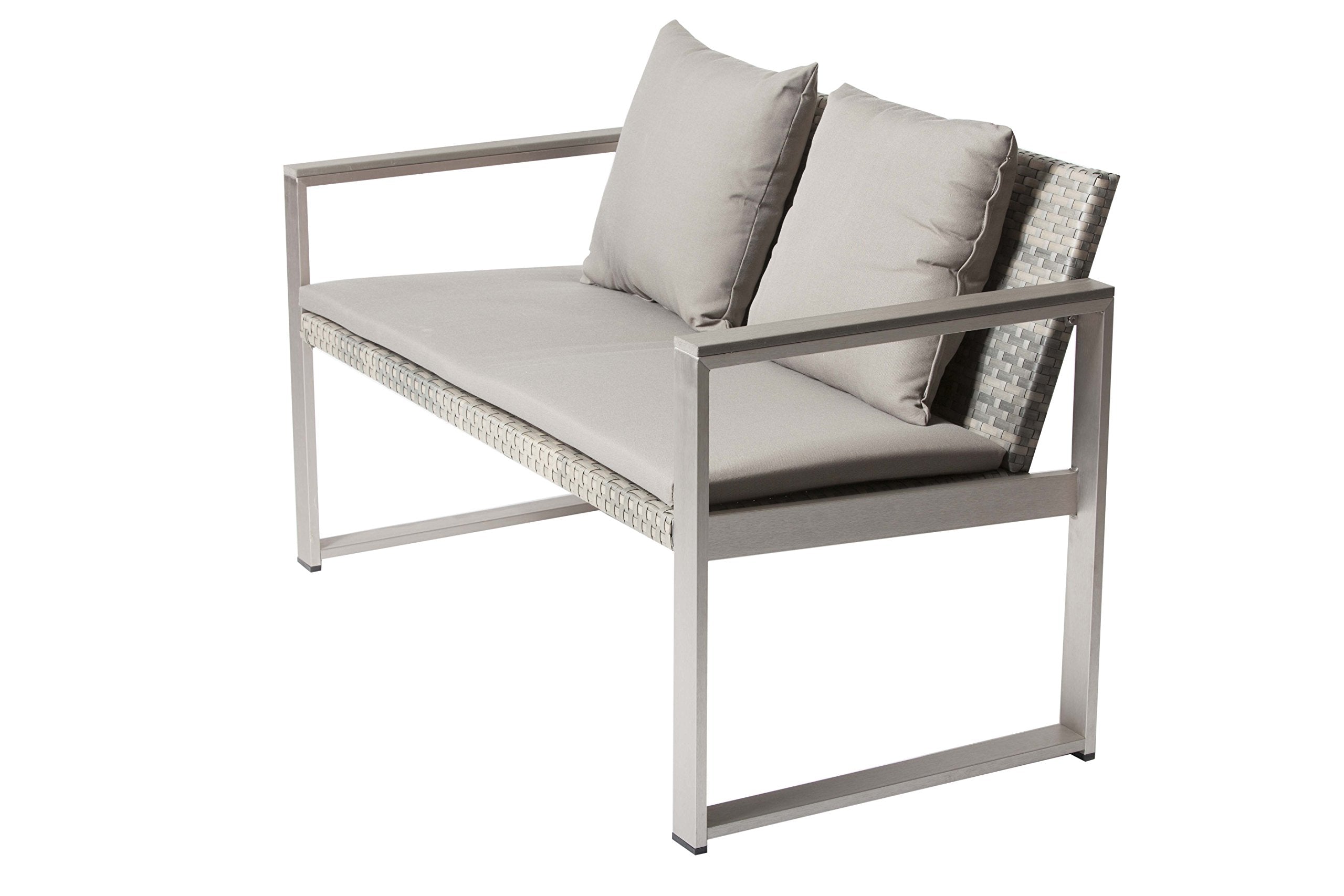 Pangea Home Chester Sf Brshgy Sofa, Grey